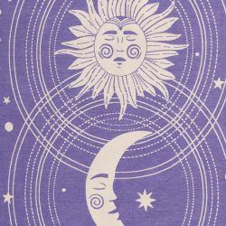 Celestial Organic Turkish Towel in Purple