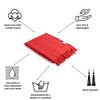 CLEARANCE - Stonewashed Turkish Towel in Coral