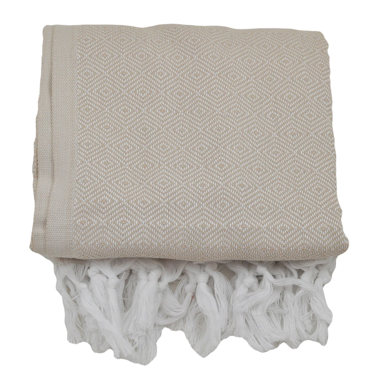 OUTLET SALE - Diamond Weave in Beige