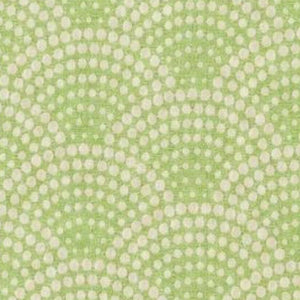 Arched Dot Reversible Muslin Blanket in Olive and Beige