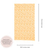 CLEARANCE - Leopard Turkish Towel Peshtemal in Golden