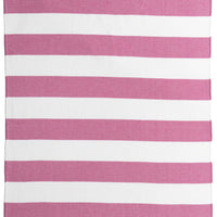 OUTLET SALE - Marine Terry Lined Turkish Towel in Pink and Purple