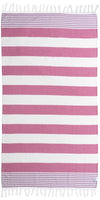 SET SAIL BUNDLE #2 - Set of 5 Nautical Inspired Terry Cloth Lined Turkish Towels