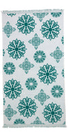 CLEARANCE - Mandala Full Terry Turkish Towel in Sea Green