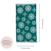 CLEARANCE - Mandala Full Terry Turkish Towel in Sea Green