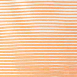 Gradient Striped Organic Turkish Towel with Soft Terry Cloth Back in Orange