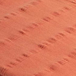 Stonewashed Organic Turkish Towel in Orange