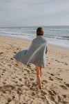 Stonewashed Turkish Towel in Denim