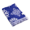 CLEARANCE - Mandala Full Terry Turkish Towel in Blue