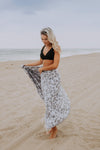 Leopard Turkish Towel Peshtemal in Grey