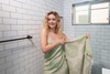CLEARANCE - Mandala Flower Sand Resistant Turkish Towel in Olive