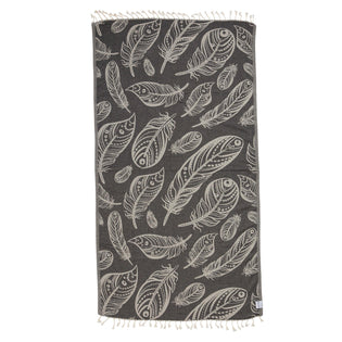  Our New Peacock Feather Turkish Towel: A Beach and Bath-Time Essential