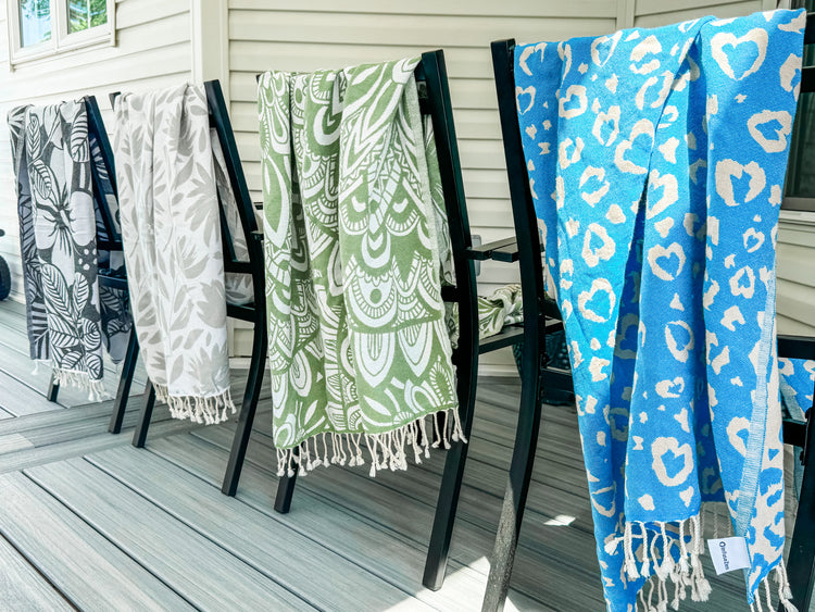 Non-Terry Turkish Towels (Full Size)