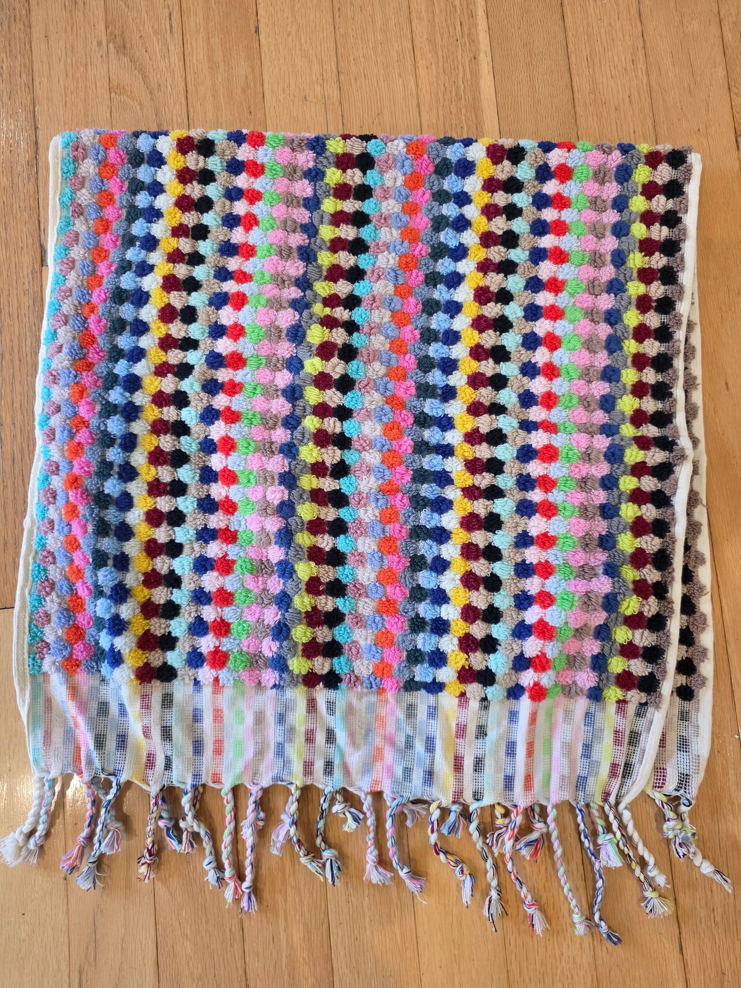 OUTLET SALE - Multicolored Turkish HAND Towel