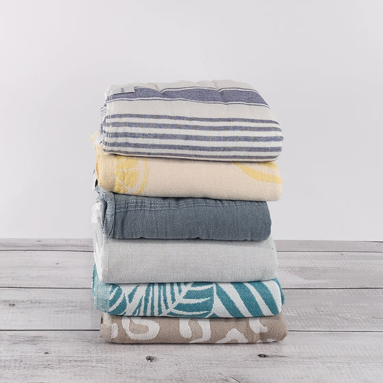 Best Sellers Bundle #1 - Set of 6 Customer Favorite Turkish Towels - Mix of Peshtemals (4) and Terry Lined (2)