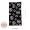 CLEARANCE - Mandala Full Terry Turkish Towel in Black