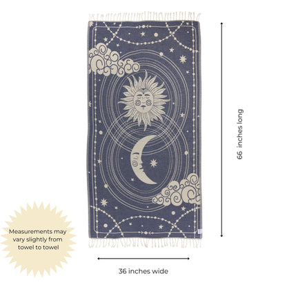 Girls Trip Bundle - Set of 4 Patterned Towels - Rose, Leopard Heart, Hibiscus and Celestial