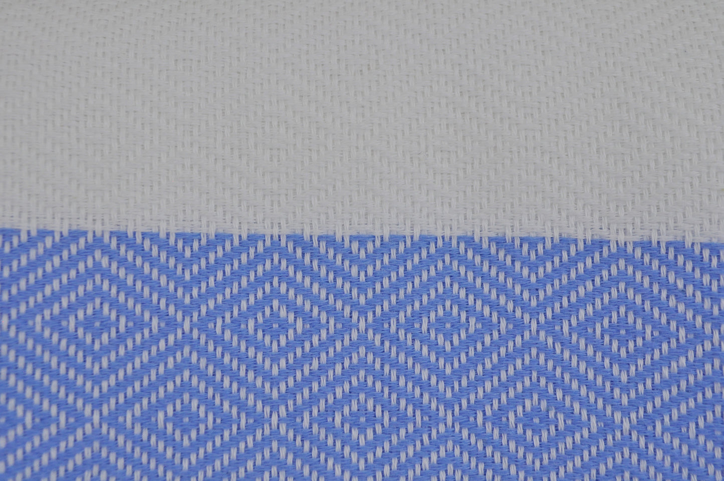 OUTLET SALE - Diamond Weave in Light Blue