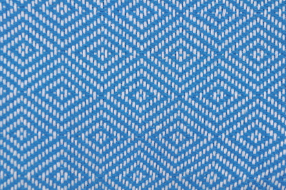 OUTLET SALE - Diamond Weave in Teal Blue