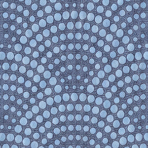 Arched Dot Reversible Muslin Blanket in Navy and Blue