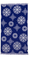 CLEARANCE - Mandala Full Terry Turkish Towel in Blue