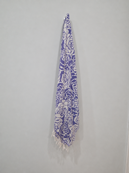 Rose Organic Turkish Towel in Purple