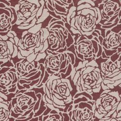 Rose Organic Turkish Towel in Burgundy