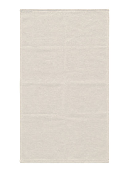 Stucco Organic Terry Cloth Lined Hand Towel in Beige