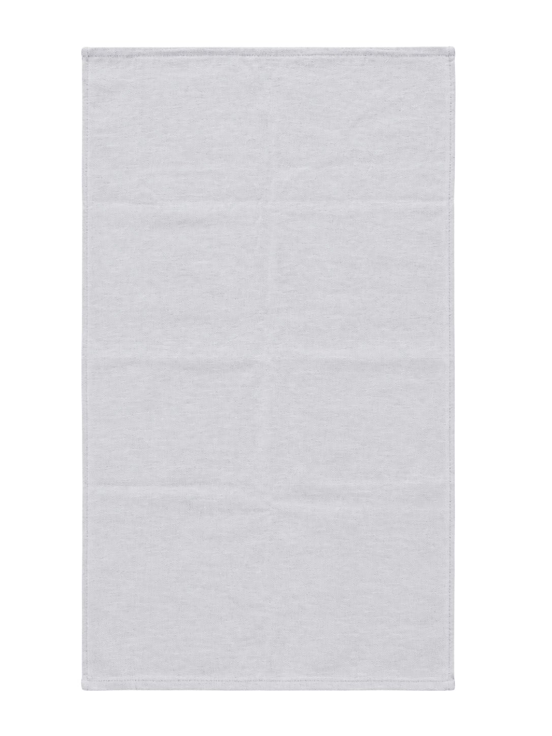 Stucco Organic Terry Cloth Lined Hand Towel in Light Grey