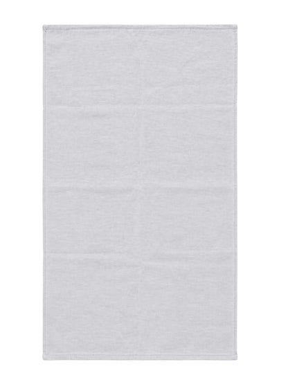 Stucco Organic Terry Cloth Lined Hand Towel in Light Grey