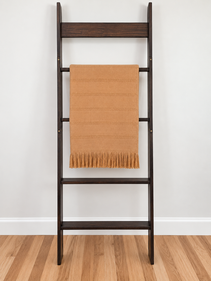Vita Organic Terry Cloth Lined Turkish Towel in Teracotta