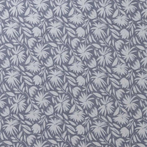 Whimsical Flower Matching Blanket & Towel Bundle – Navy (1 Blanket + 2 Towels)